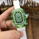 Swiss Quality Replica Richard Mille RM07-02 Green Transparent Diamond Dial Watch White Rubber Band(1)_th.jpg
